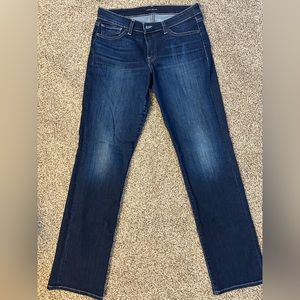 Lucky Jeans, size 8/29R, like new! dark, mid rise straight